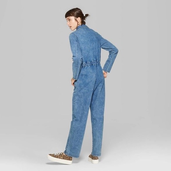 [SOLD] Wild Fable Jean Jumpsuit - Picture 3 of 5